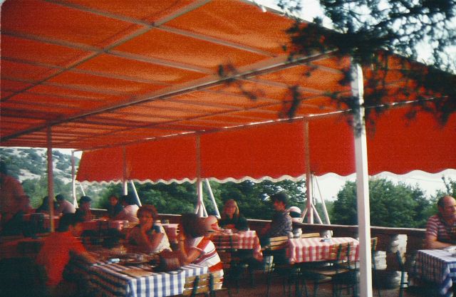 Dinner on the Patio in Kozica