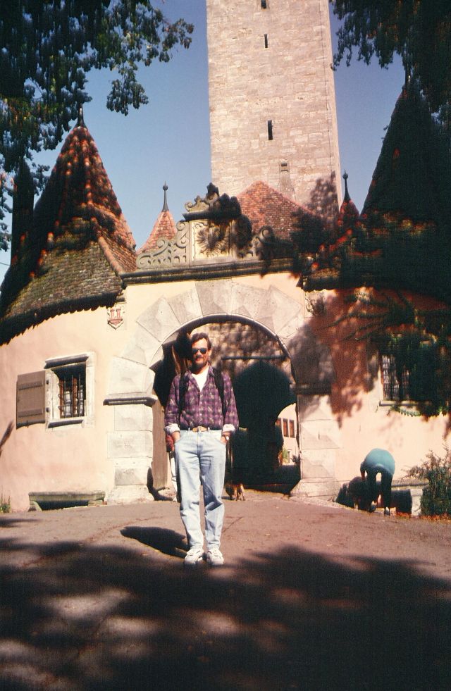 Outside a Rothenburg Gate