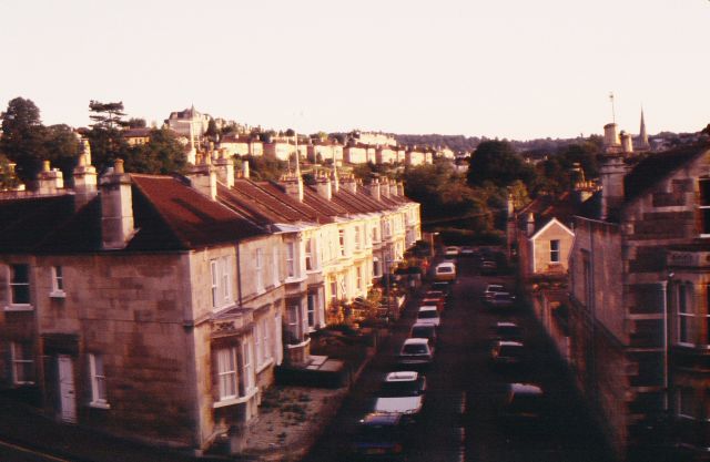 View of Bath from Holly Villa