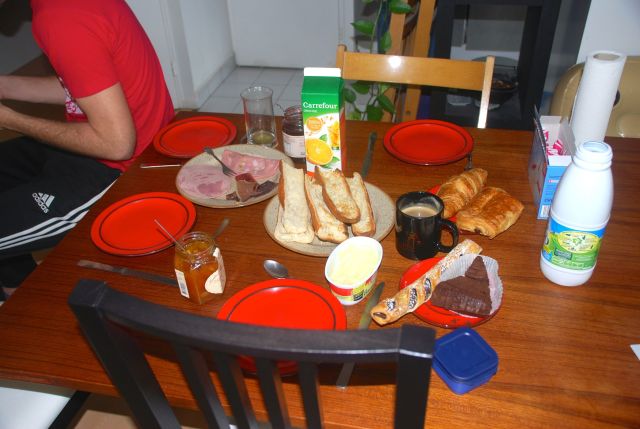 A Typical Breakfast with Francois