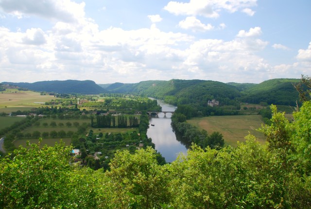 The Dordogne River from the Castle