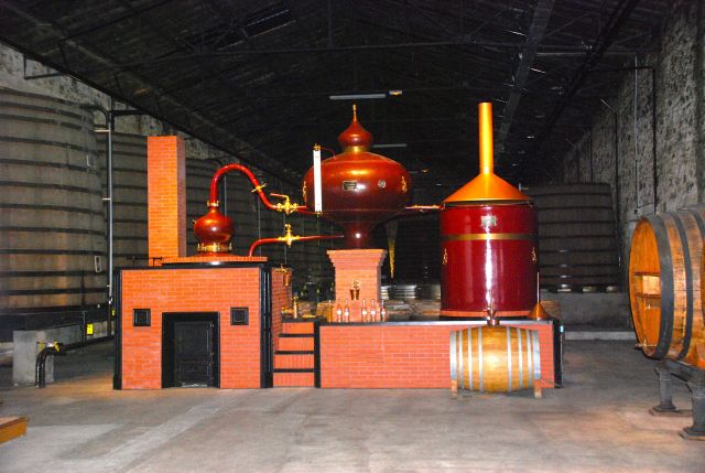 Copper Pot Stills for Double Distillation