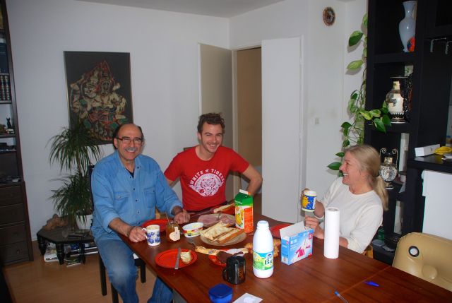 Francois, Axel and Joanna