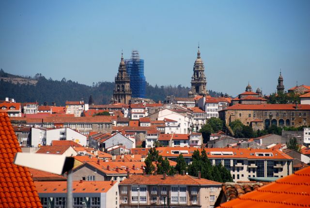Santiago Cathedral from the City of Culture