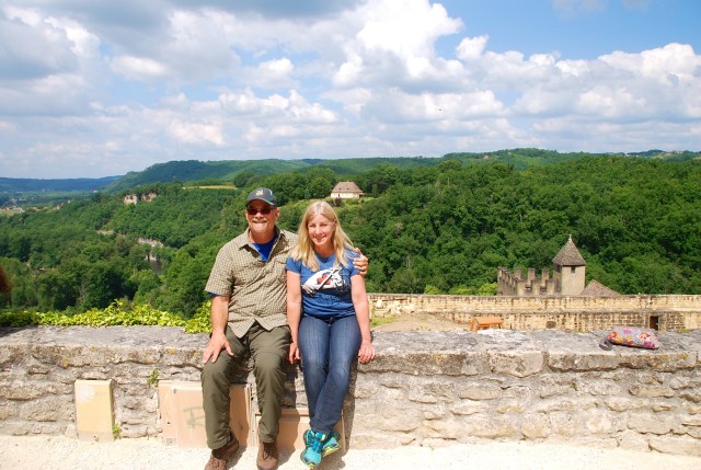 Two J's at Castle Beynac