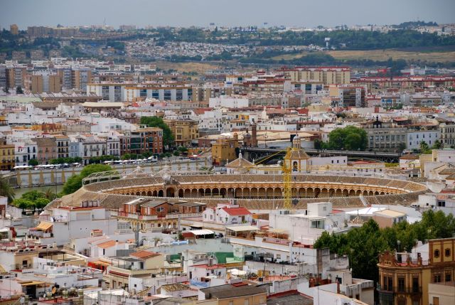 Bull Ring from the Bell Tower
