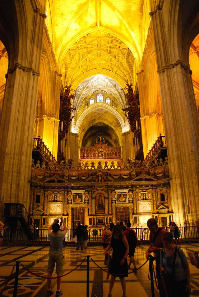 Interior Cathedral Seville