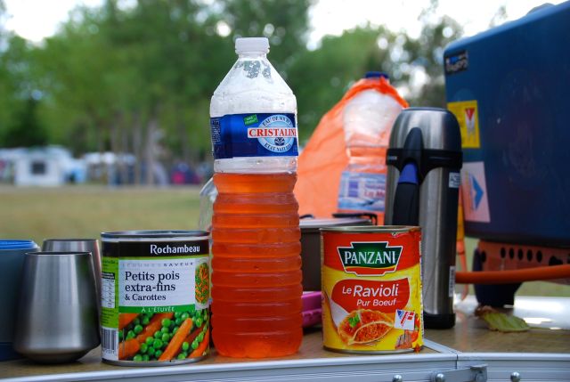 Nothing Improves a Camp Meal Like a Fine Bottle of Wine