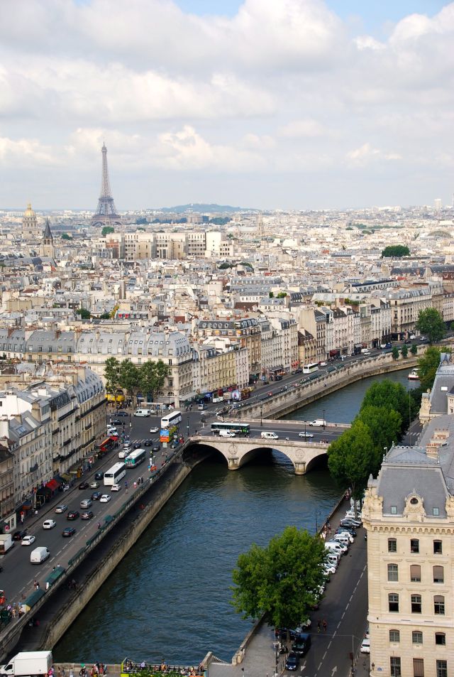 Seine and Eiffel Tower