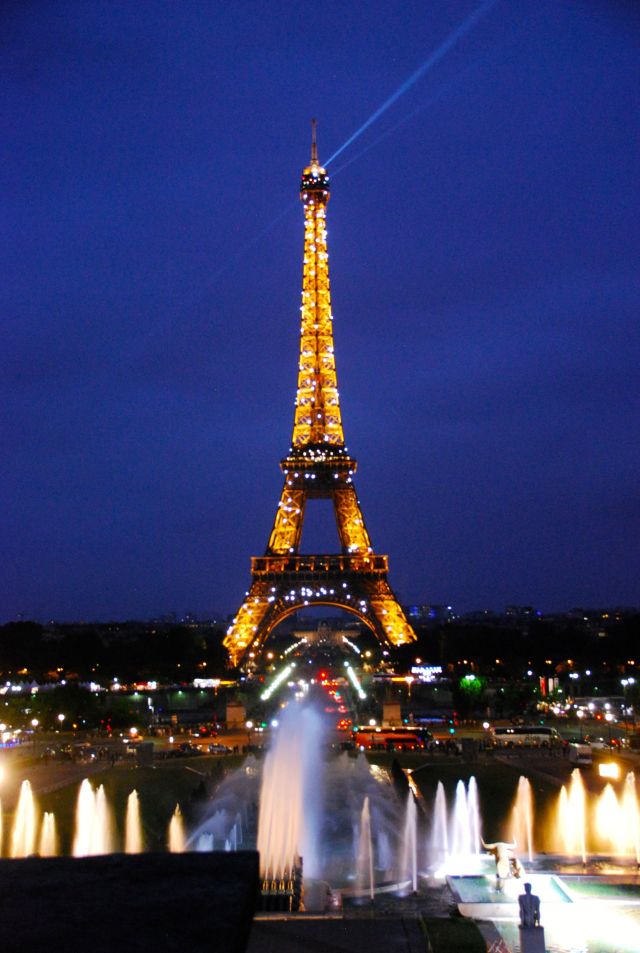 Eiffel Tower Lights