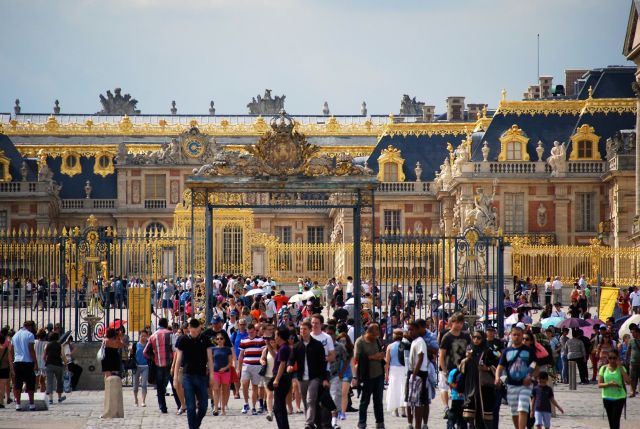 Late in the Day at the Entrance to the Palace