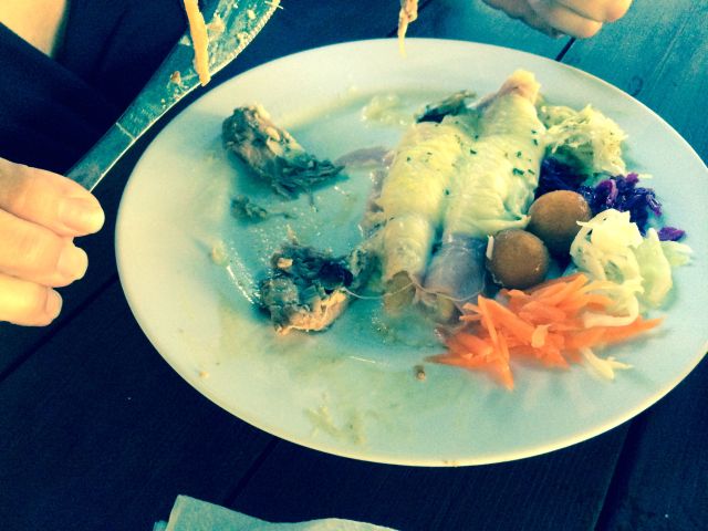 Asparagus Wrapped in Ham and Cheese