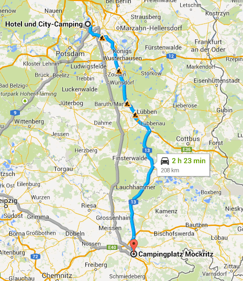 Berlin to Dresden