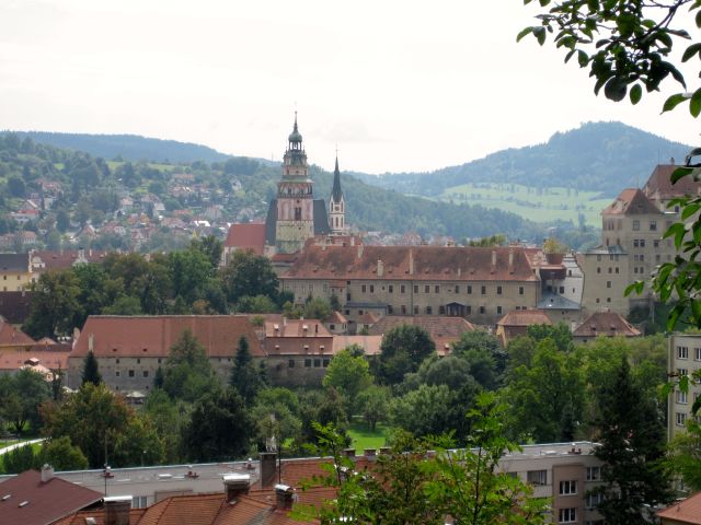 View of Cesky on the Descent
