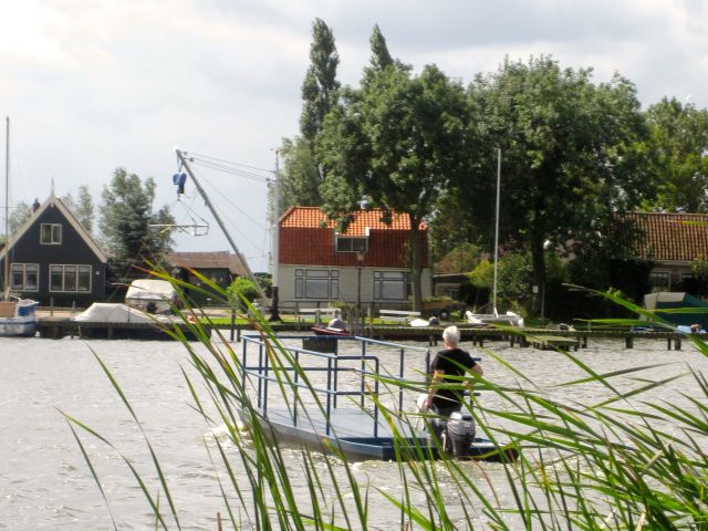 Ferry Captain Returning Home