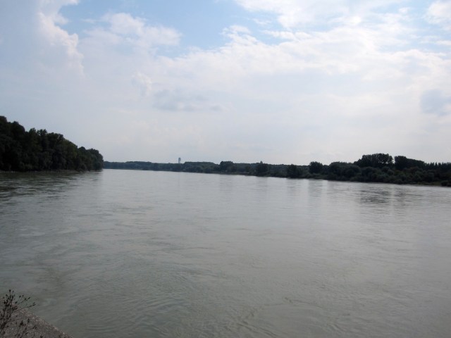 Southern Tip, Where the Canal and River Reunite