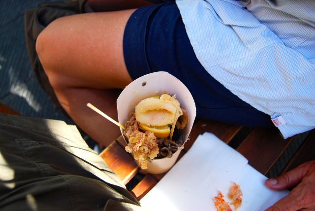 A Cone of Fried Goodness