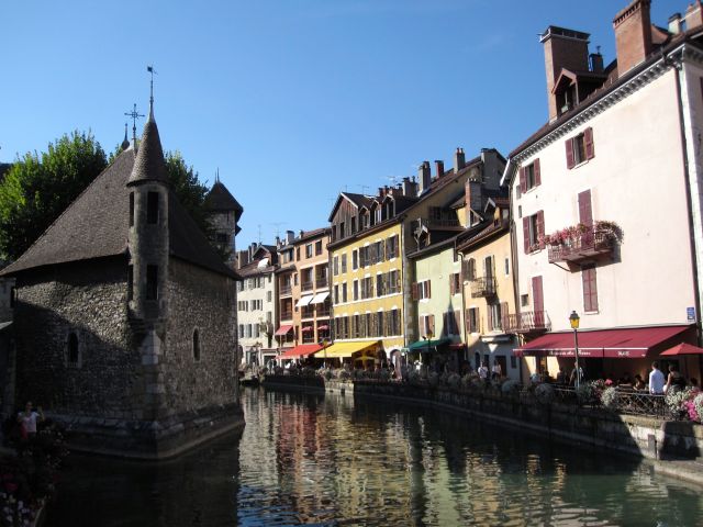 Annecy Looking into Town