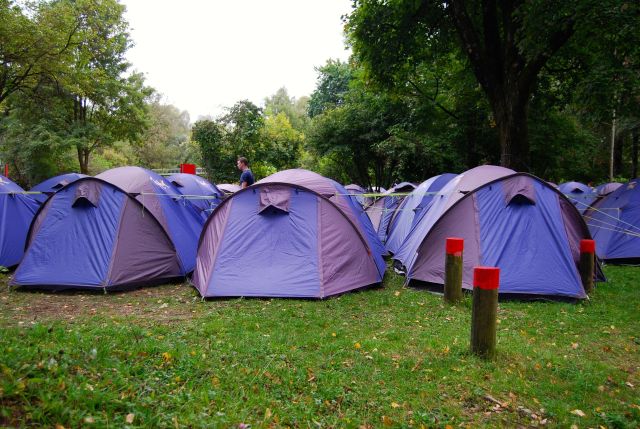 Some of the Touring Tents