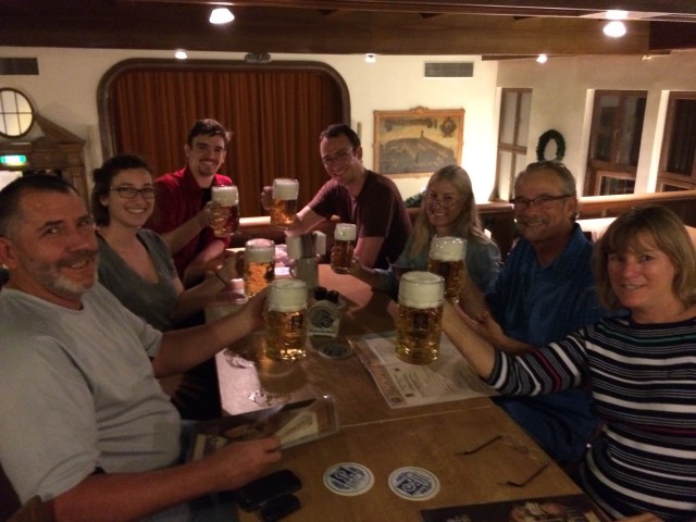 The Group at Augustiner