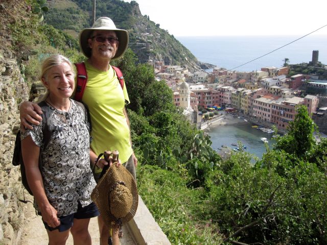 Hike is Done, Vernazza is Just Down the Hill