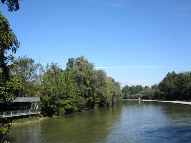 Isar with Thalkirchen on the Left