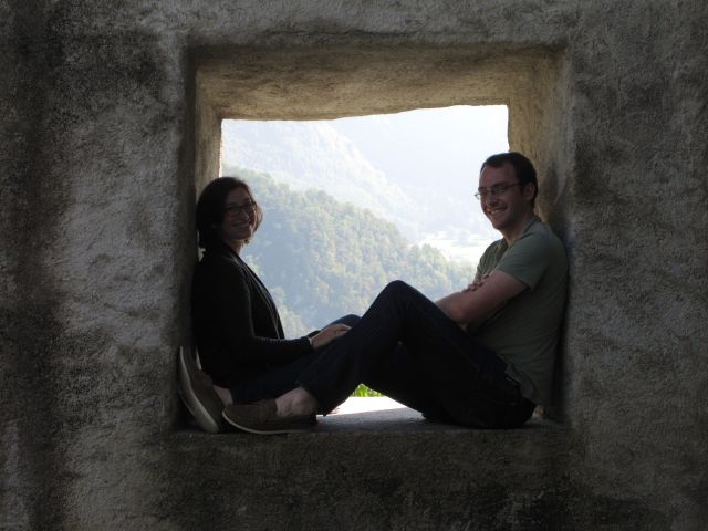 Jessica and Kris in Gruyere