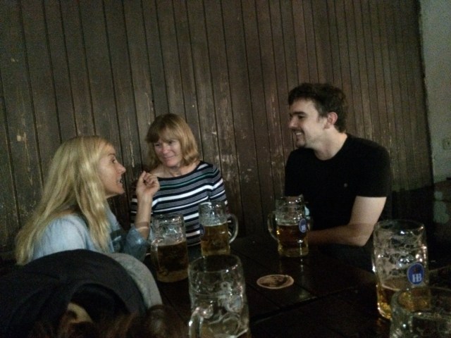 Joanna, Kim and John