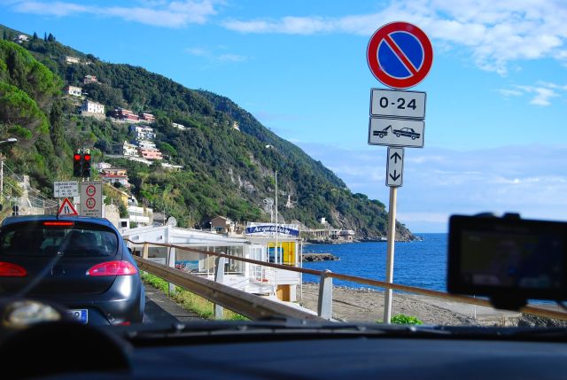 Waiting at a Light for the One Way Tunnel