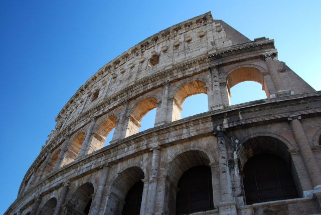 Coloseum Exterior Close Up