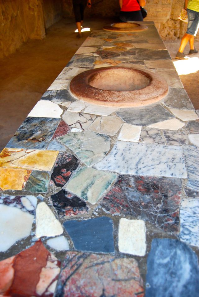 Fast Food Counter as it Would Have Appeared