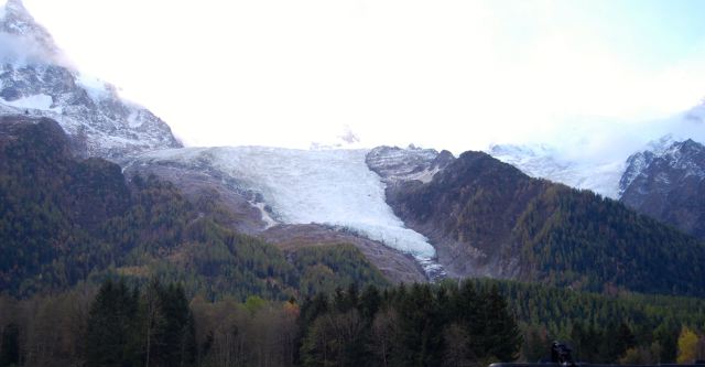 Mt. Blanc Glacier from the French Side