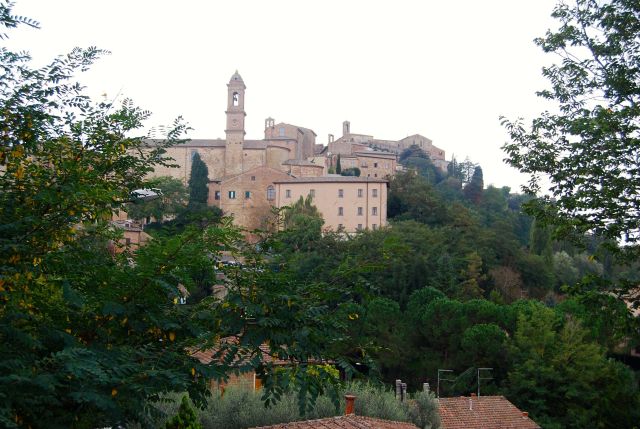 Montepulciano from the Parking Lot