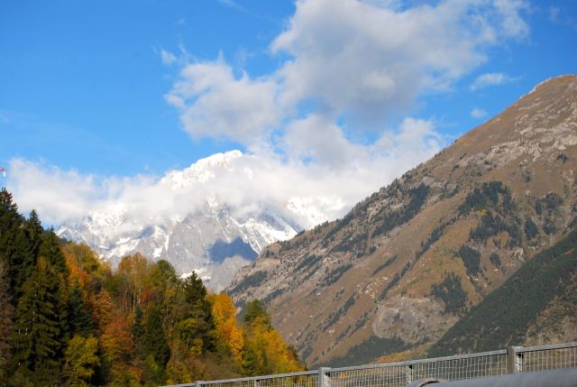 Mt. Blanc from the Italian side
