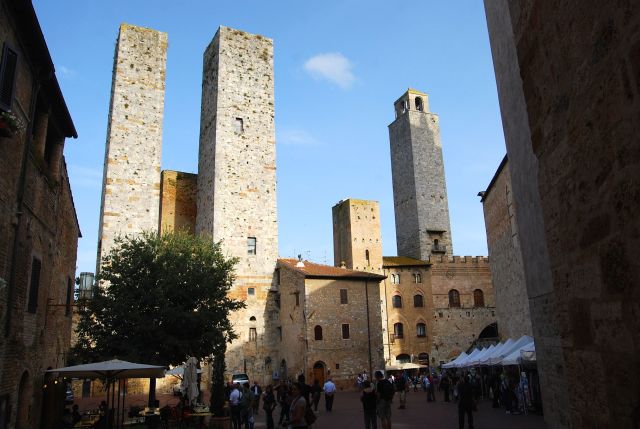 San Giminagno - Originally there were 72 tower-today only 14 remain