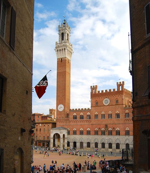 Piazza del Campo and the Tower