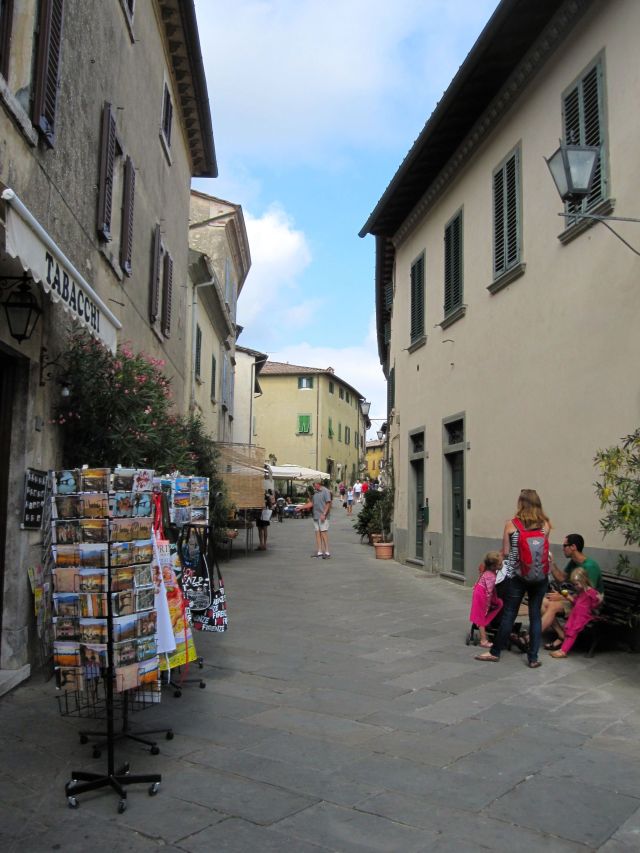 Shopping Street in Castellina