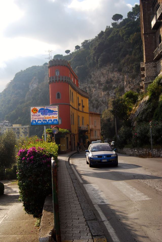 Start of Trek to Train Station