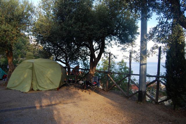 Campsite at Nube d'Argento