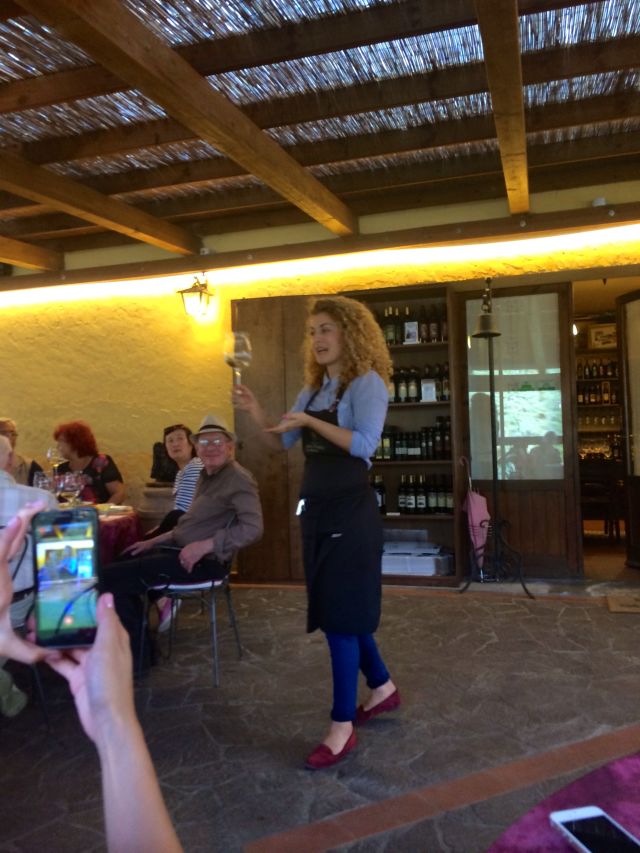 Our Charming Wine Hostess