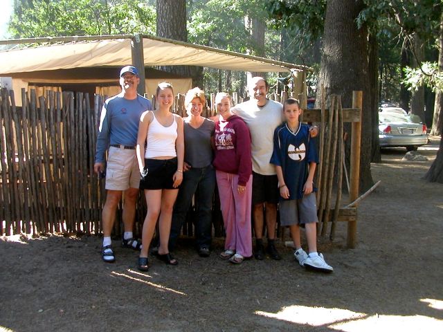 Francois and Family with us in Yosemite circa 2003