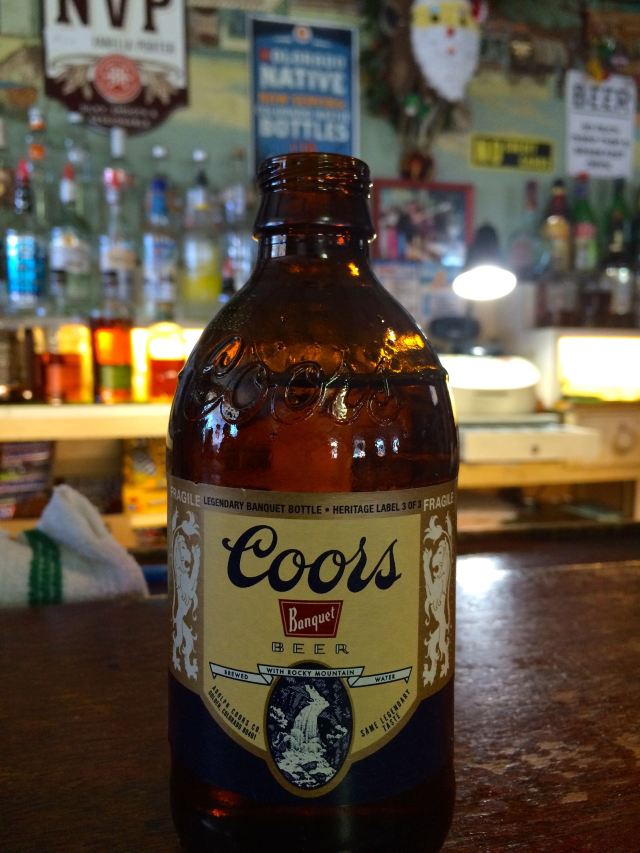 A Coors at Buds