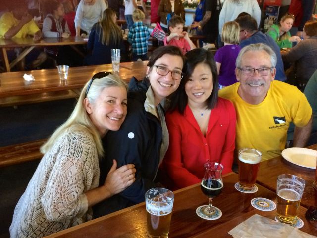 Meeting Old Friends at Pizza Port