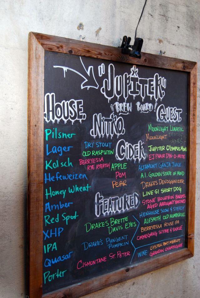 Jupiter Beer List