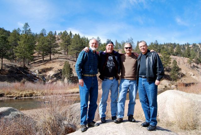 Evan, Doug, Jerry and J.B. - Denver 2009
