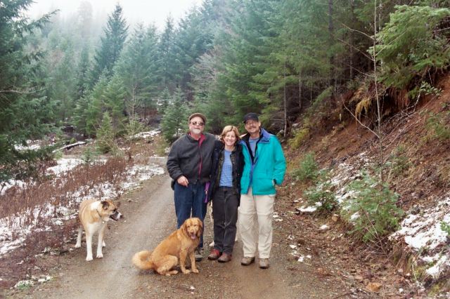 Tom, Joanna and Jerry in 2003