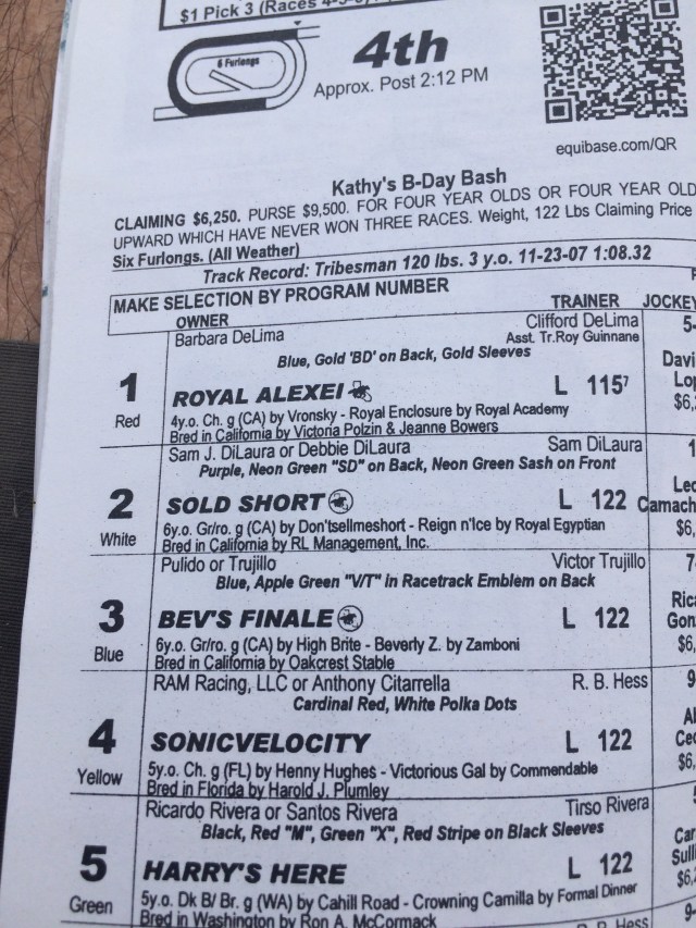 Our One Winner of the Day