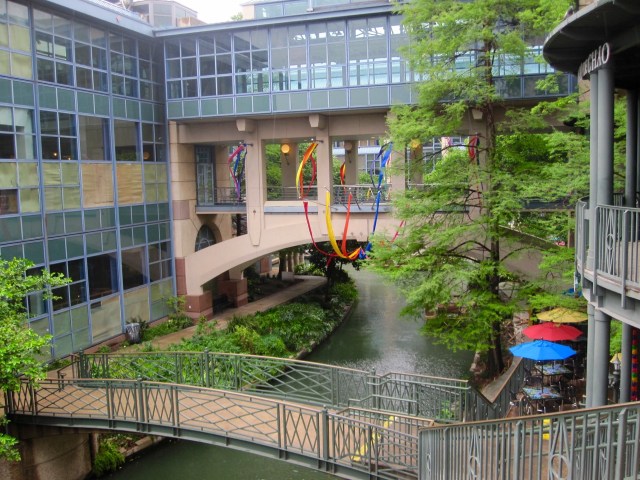 The Riverwalk near the Hotel