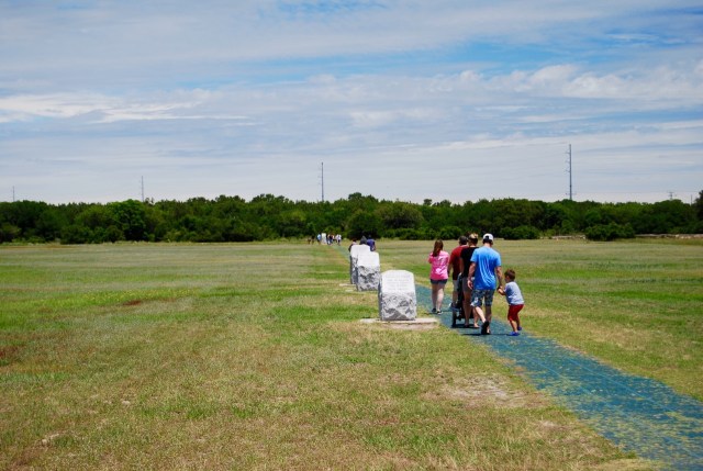 Path of the four flights