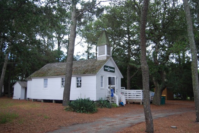 Restored One Room School House at Old Corolla Village